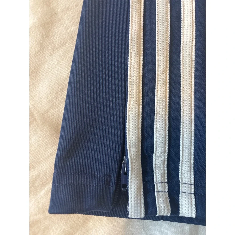 Adidas Tiro Track Pants S Navy Blue Tapered Soccer Joggers